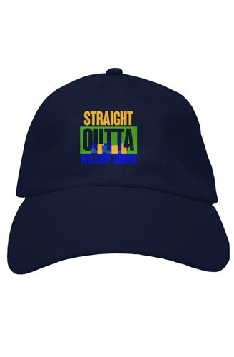 STRAIGHT OUTTA WILLOW GROVE Custom Black Hat