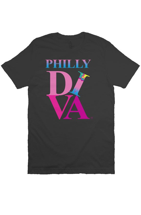 Philly Diva Black Tee