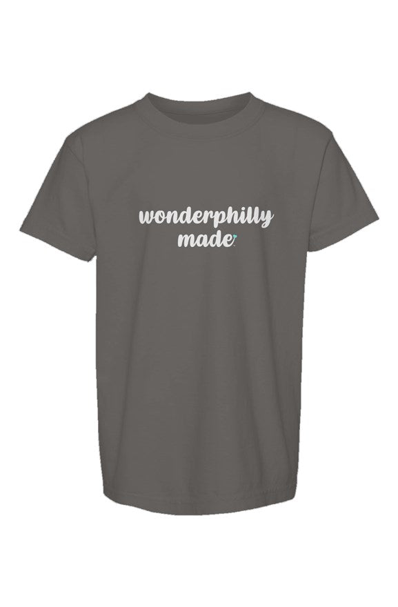 Wonderphilly Made Youth Gray Tee