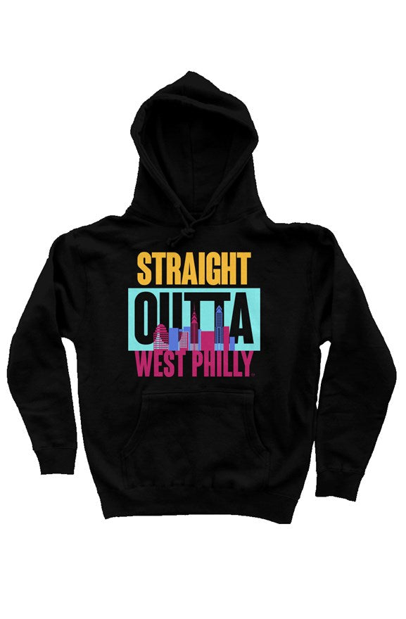 Straight Outta West Philly Black Hoodie