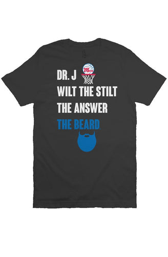 THE BEARD Premium Black Unisex Tee