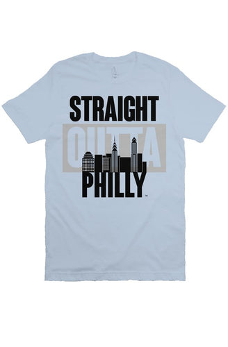 Straight Outta Philly Premium Blue Tee