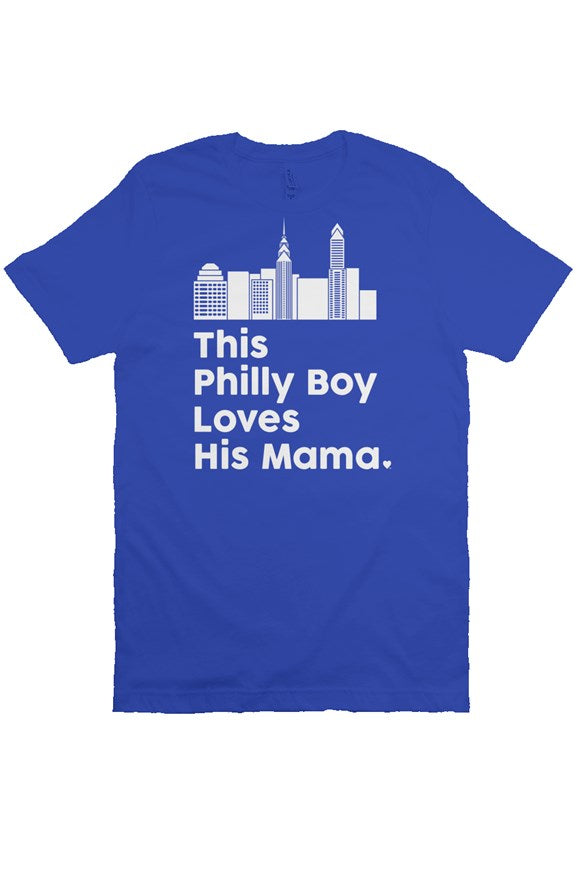 This Philly Boy Premium Blue Tee
