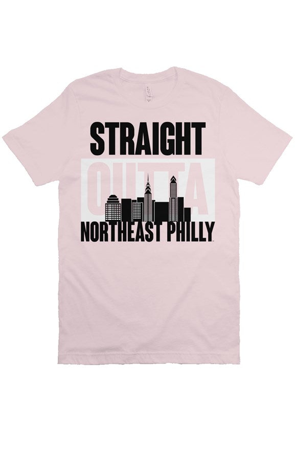 Straight Outta Northeast Philly Premium Pink Tee