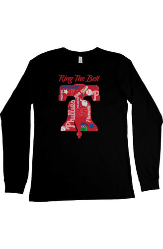 Ring The Bell Premium Black LS Tee